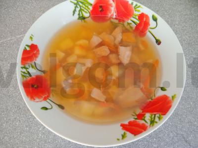 Sriuba su šaldytais miško grybais Žingsnis 4