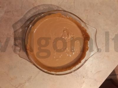 Sūrio pyragas su virta kondensuotu pienu Žingsnis 5