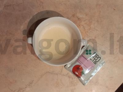 Sūrio pyragas su virta kondensuotu pienu Žingsnis 6