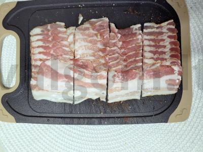 Keptas bulvės su bekonu ant grotelių Žingsnis 2