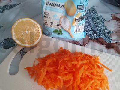 Morkų želė su citrinos sultimis Žingsnis 1