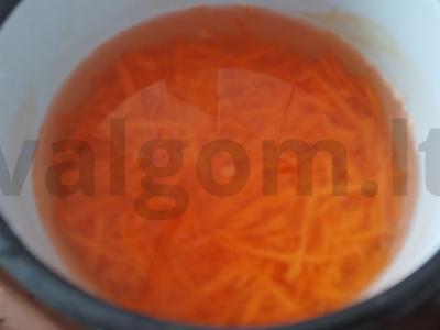 Morkų želė su citrinos sultimis Žingsnis 2
