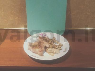 Be miltų šnicelis su grybais Žingsnis 5