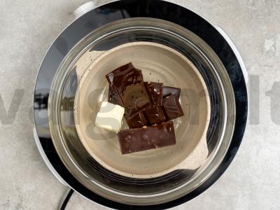 Šokoladinis fondanas Žingsnis 2