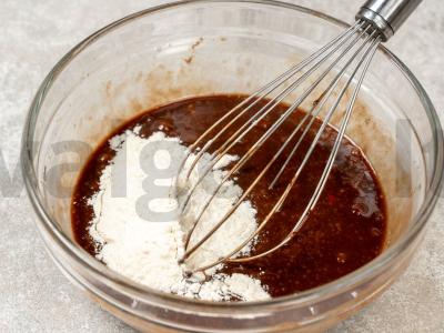 Šokoladinis fondanas Žingsnis 6