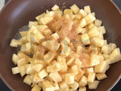 Obuolių ir cinamono sluoksniai Žingsnis 2