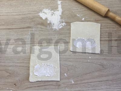 Obuolių ir cinamono sluoksniai Žingsnis 4