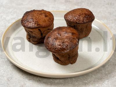 Šokoladinis fondanas Žingsnis 8