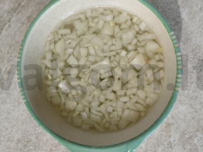 Salotas „Švelni mimosa“ Žingsnis 2