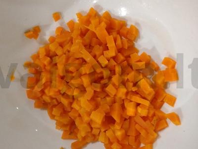 Salotos su jūros kopūstais ir daržovėmis „Puikus“ Žingsnis 1