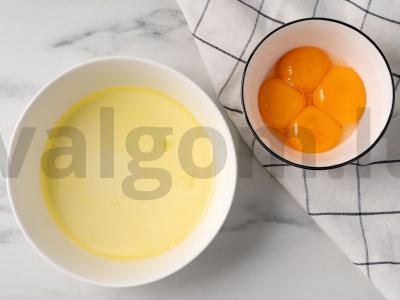 Ananasų pyragas Žingsnis 1