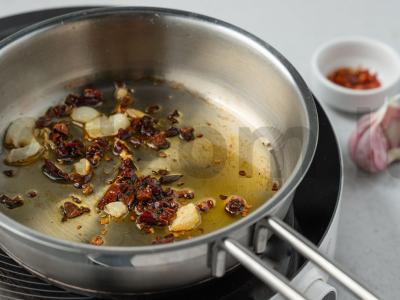 Lasagna su pomidorais ir sūriu Žingsnis 2