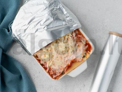 Lasagna su pomidorais ir sūriu Žingsnis 8