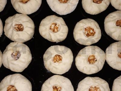 Obuolių vafliai arbatai Žingsnis 2