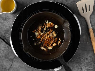 Krisčiai kepta vištiena apelsinų padaže Žingsnis 3