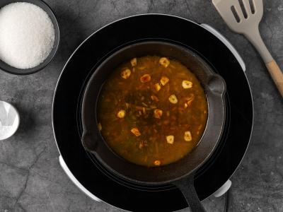 Krisčiai kepta vištiena apelsinų padaže Žingsnis 4