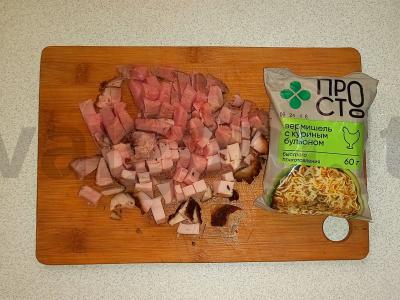 Antras patiekalas „Rūkyta pietų lėkštė“ Žingsnis 3