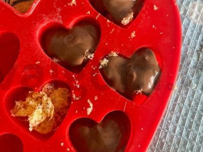 Kukurūzų lazdelės saldainiai su mėlynėmis Žingsnis 3