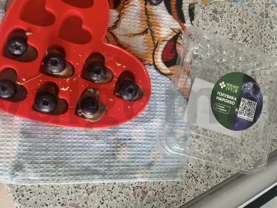 Kukurūzų lazdelės saldainiai su mėlynėmis Žingsnis 5