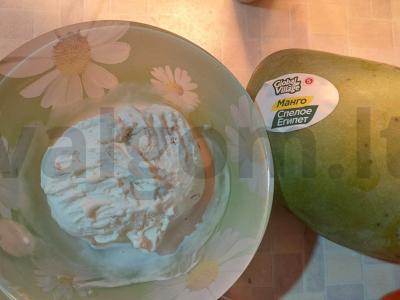 Desertas „Vasaros nuotaika“ Žingsnis 1