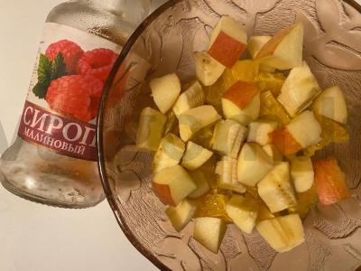 Vaisių salotos „Miksas iš Šantel“ Žingsnis 4