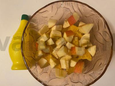 Vaisių salotos „Miksas iš Šantel“ Žingsnis 5