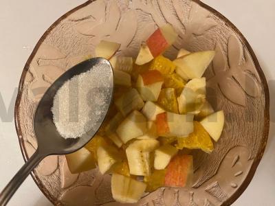 Vaisių salotos „Miksas iš Šantel“ Žingsnis 6