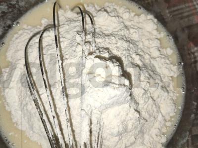 Keksas „Gera rytas“ su razinomis Žingsnis 2