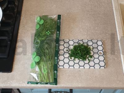 Spagečiai su troškinta žuvimi ir daržovėmis Žingsnis 6