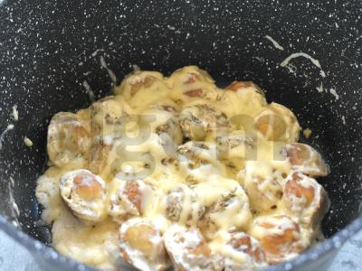 Koldūnai su grietinėlėmis ir sūriu Žingsnis 6