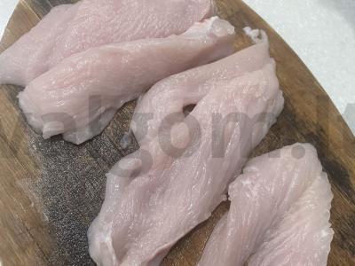 Vištienos filė po sūriu su čili padažu Žingsnis 1