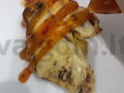 Vištienos filė po sūriu su čili padažu Žingsnis 10