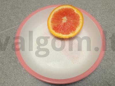 Lašišų pilvukai su Himalajų druska ir apelsinu Žingsnis 2