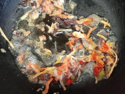 Funchosa su azijietiška daržovių mišiniu Žingsnis 4