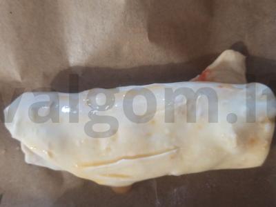 Vyšnių štrudelis iš sluoksniuoto tešlos Žingsnis 5