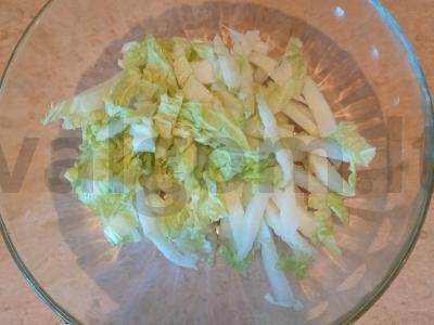 Salotos su tunu ir medaus-garstyčių padažu Žingsnis 5