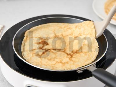 Blynai su vištiena, grybais ir sūriu Žingsnis 5