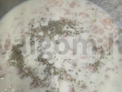 Makaronai su krevečių padažu Žingsnis 9