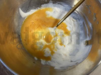 Bananų blynai vaikams be cukraus ir aliejaus Žingsnis 3