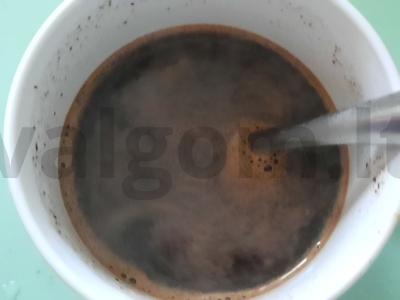 Veganiška kava su pienu ir cinamonu Žingsnis 2