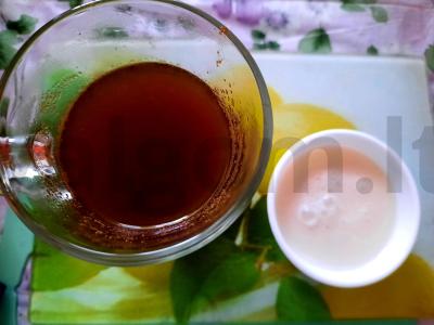 Veganiška kava su pienu ir cinamonu Žingsnis 3