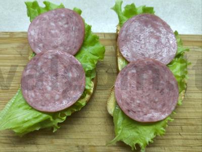 Sumuštiniai su dešra, alyvuogėmis ir parmezanu Žingsnis 4