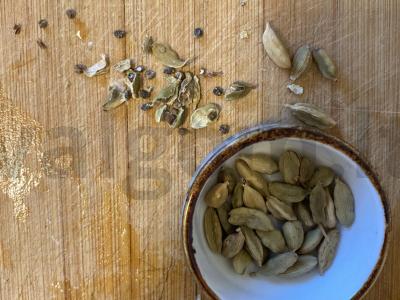 Arbata su kardamonu ir apelsinu Žingsnis 4