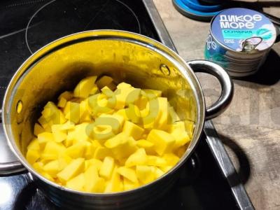 Sriuba „Žuvies džiaugsmas“ Žingsnis 2