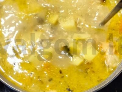 Sriuba „Žuvies džiaugsmas“ Žingsnis 6