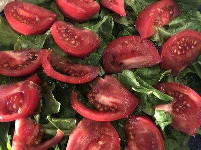 Salotos su tunu ir varškės sūriu Žingsnis 2