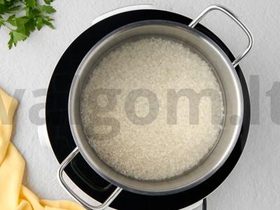 Sraigės kopūstai Žingsnis 1