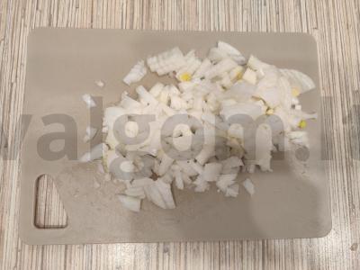 Vištienos skrandžiai pomidorų padaže Žingsnis 3