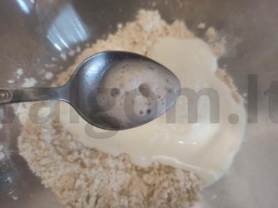 Oro avižų sausainiai Žingsnis 3