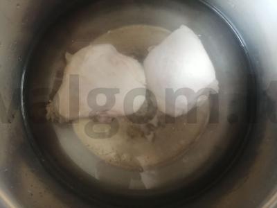 Sultinys su mėsa pagal namų receptą Žingsnis 1